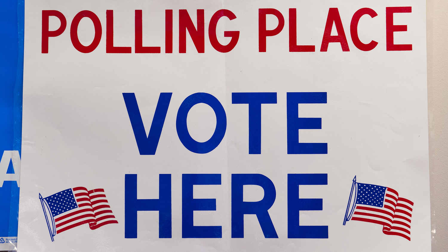 voting sign