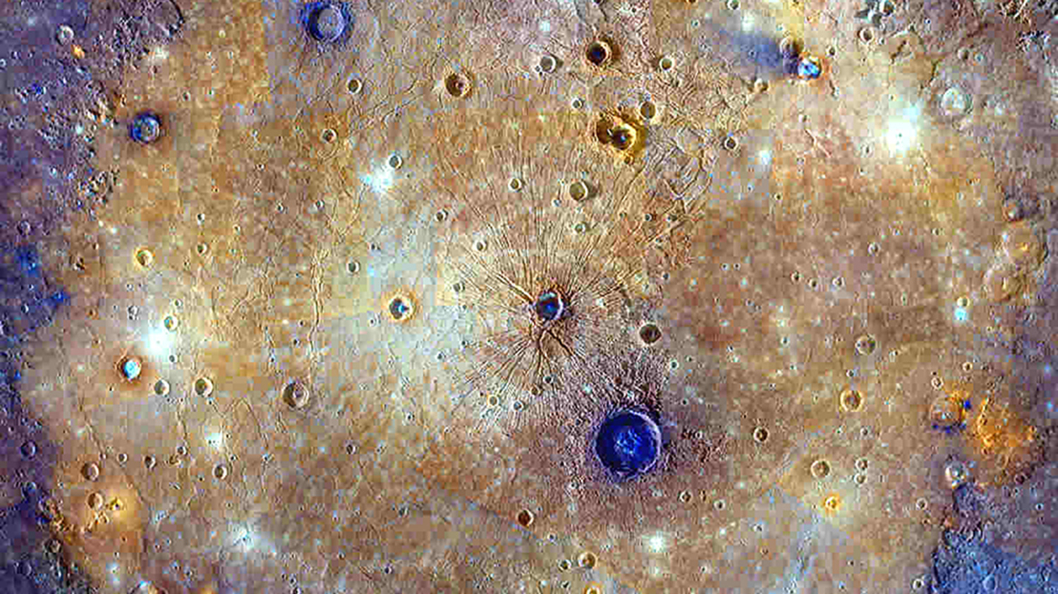 Caloris Basin on Mercury